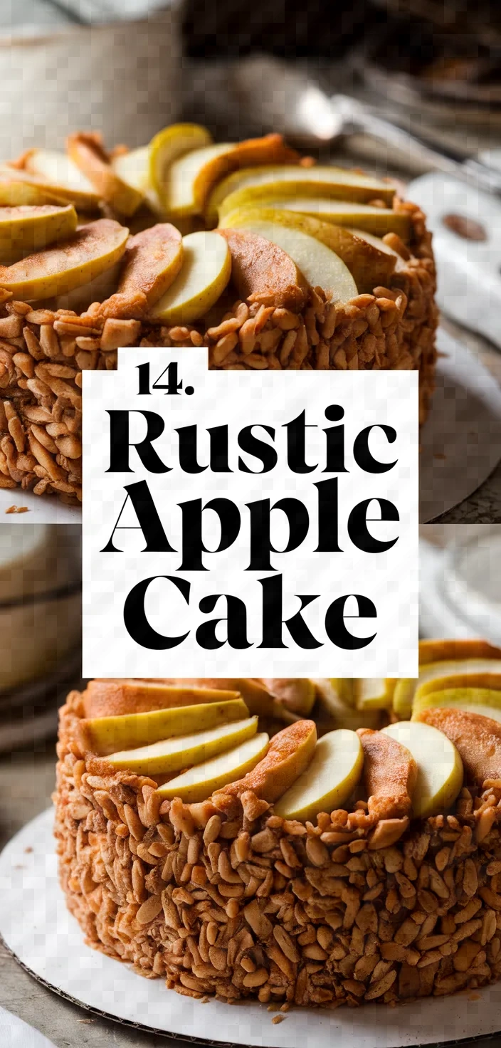 14. Rustic Apple Cake