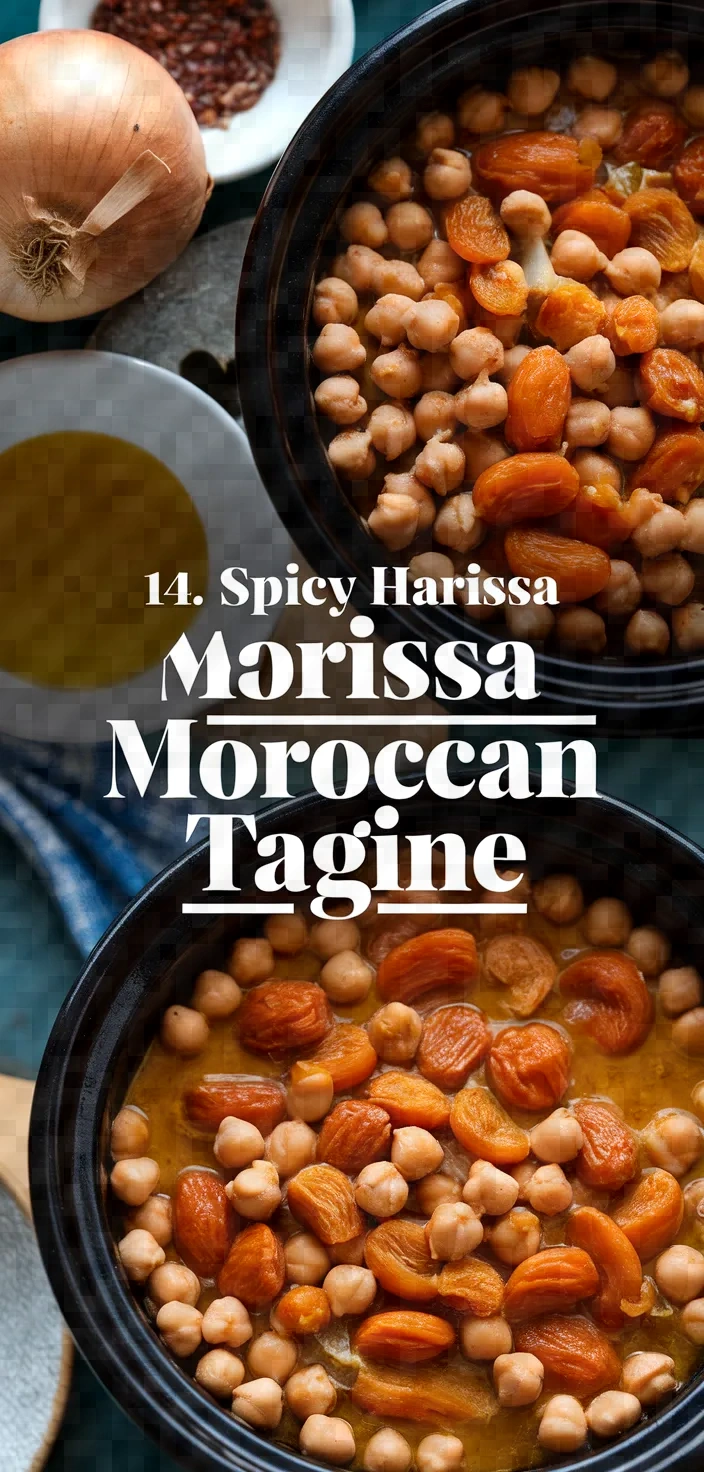 14. Spicy Harissa Moroccan Tagine