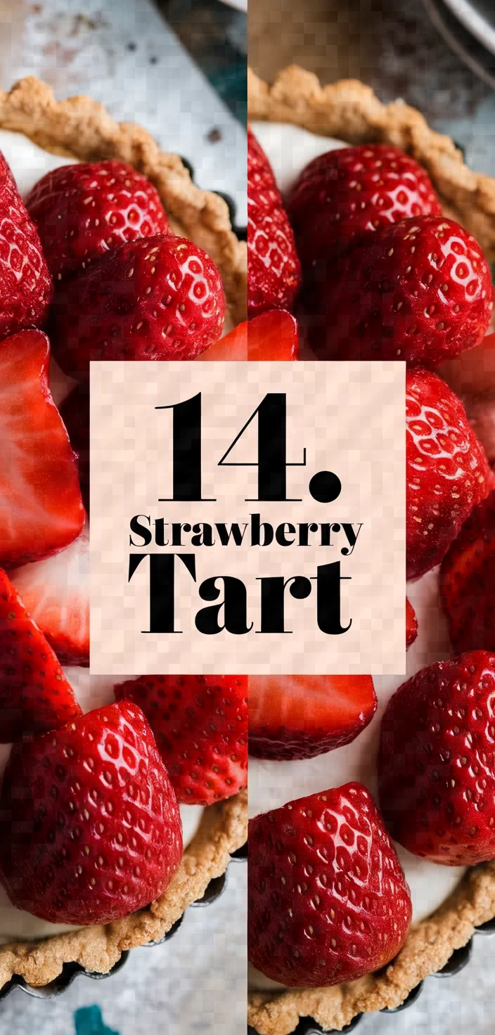 14. Strawberry Tart