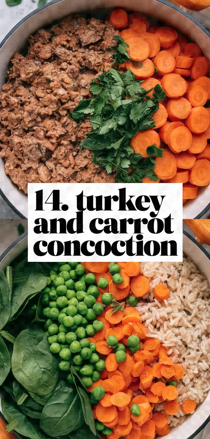 14. Turkey and Carrot Concoction