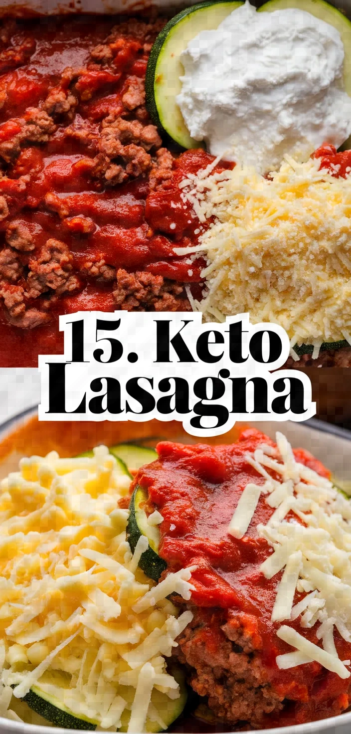 15. Keto Lasagna