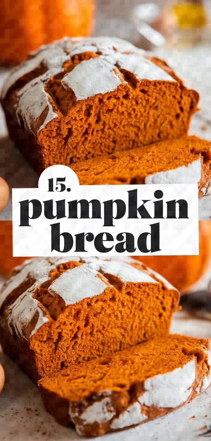 15. Pumpkin Bread