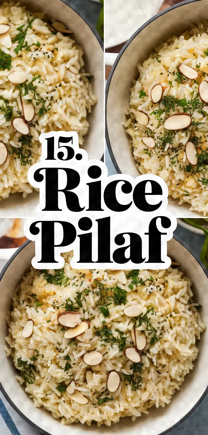 15. Rice Pilaf