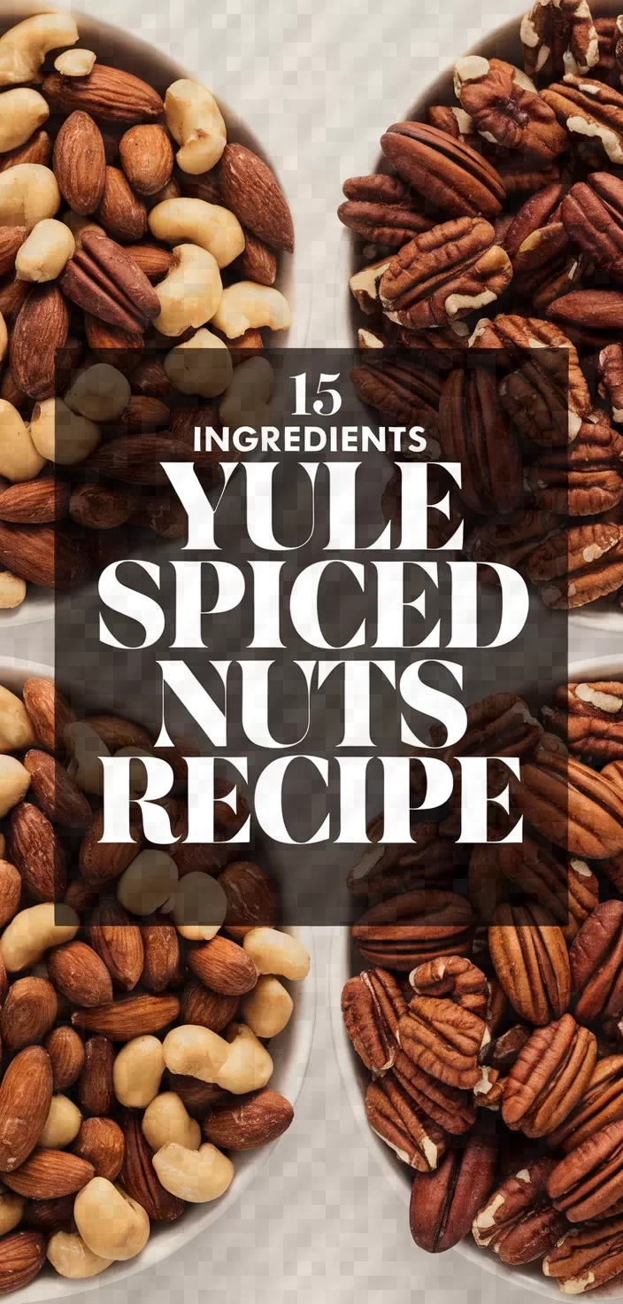 15. Yule Spiced Nuts Recipe