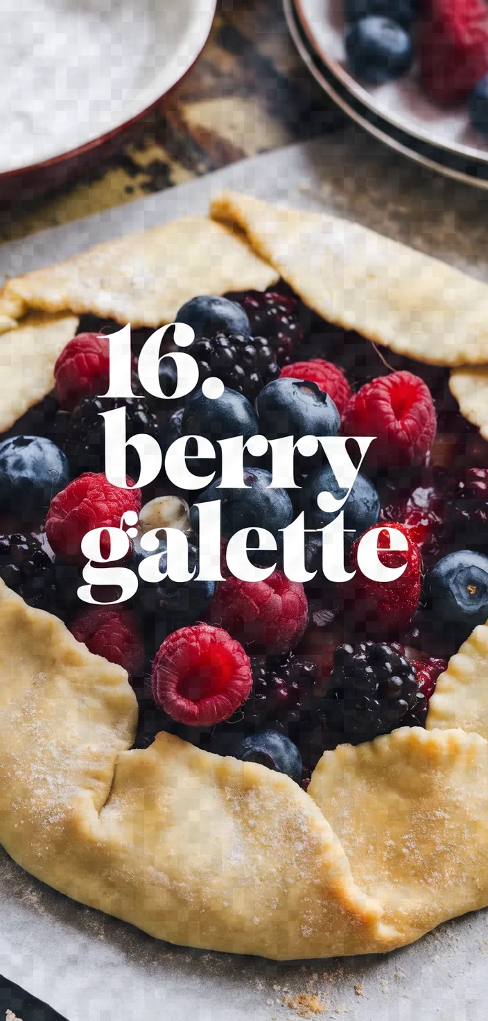 16. Berry Galette