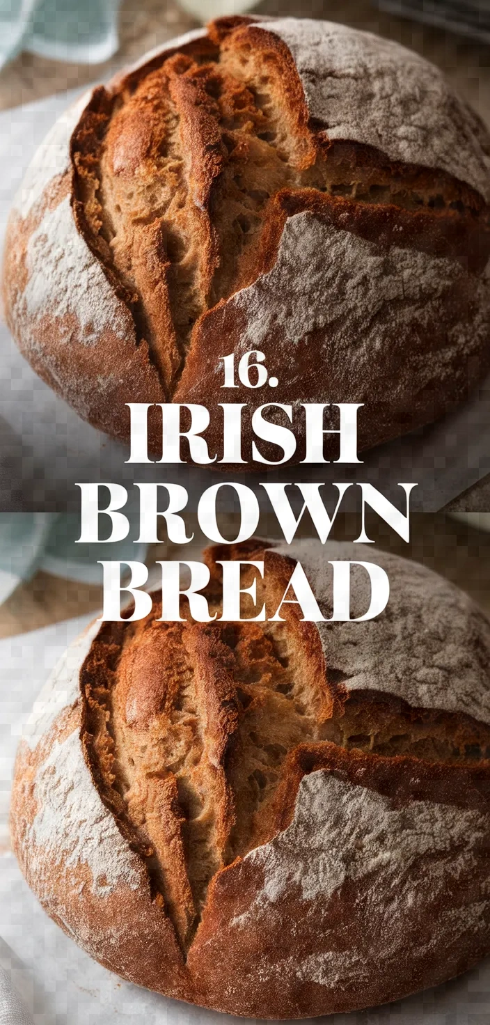 16. Irish Brown Bread