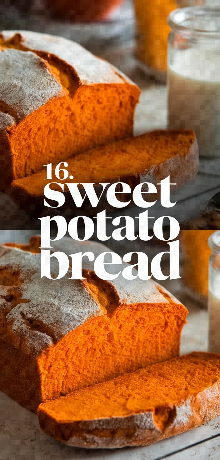 16. Sweet Potato Bread