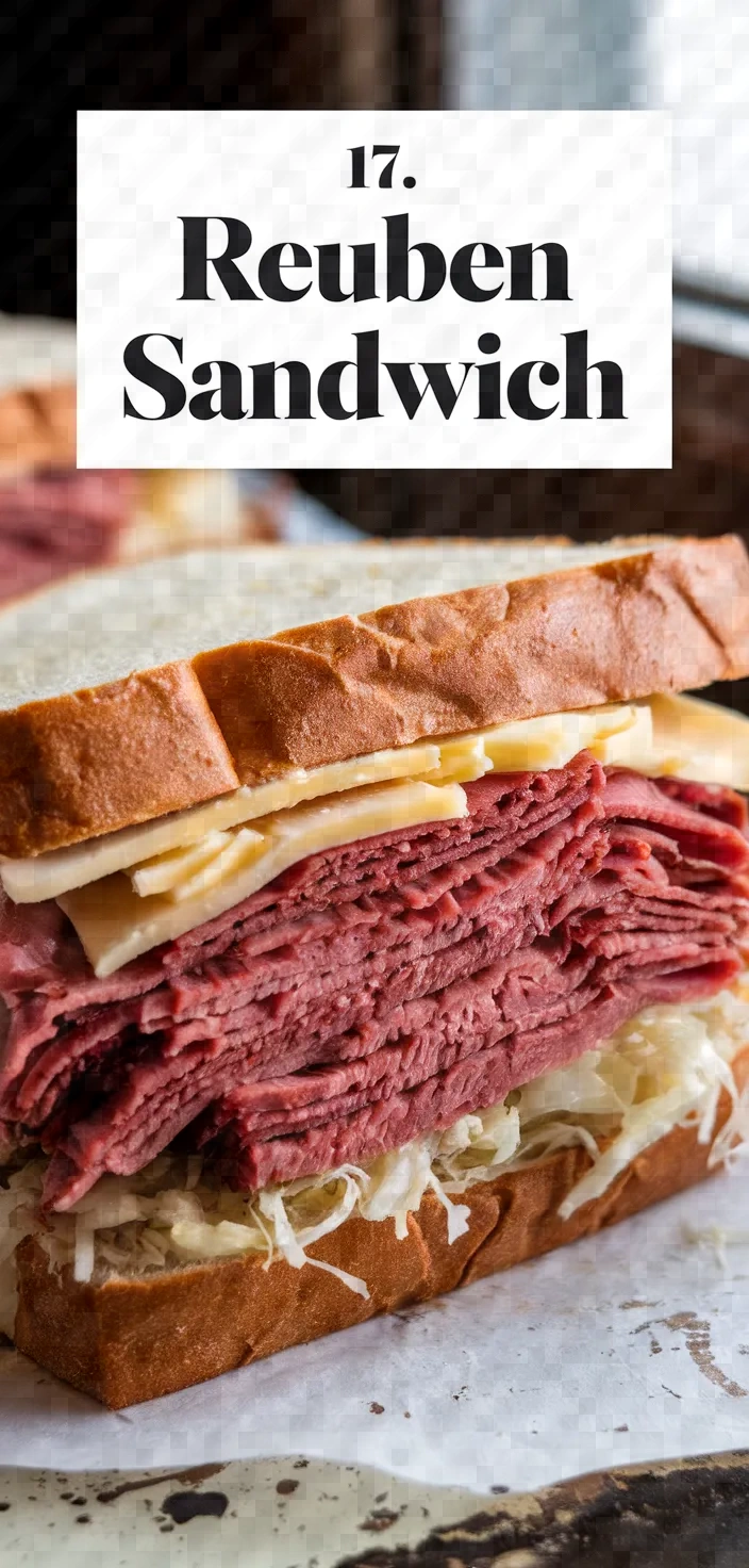 17. Reuben Sandwich