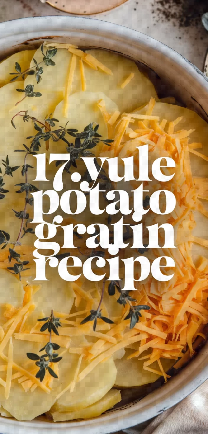 17. Yule Potato Gratin Recipe