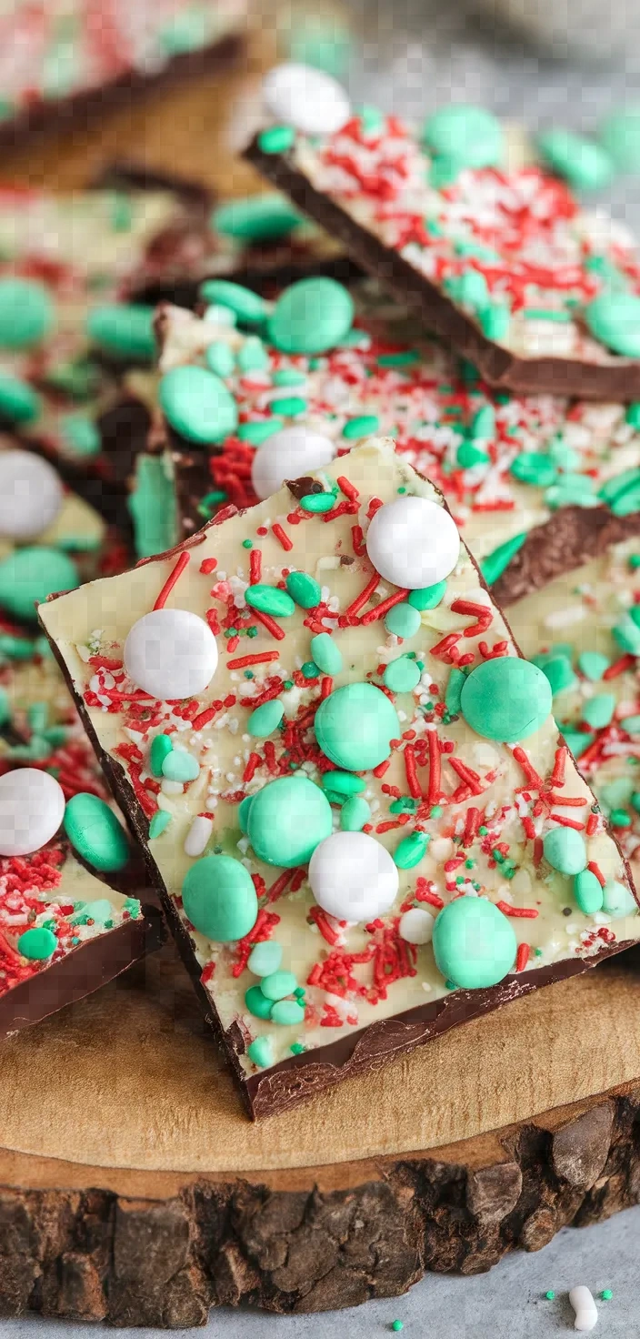 18. Mint Chocolate Bark