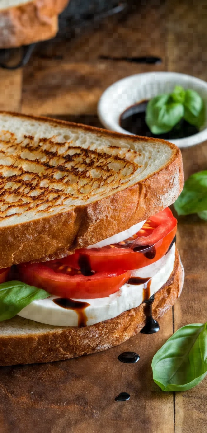 2. Caprese Grilled Cheese