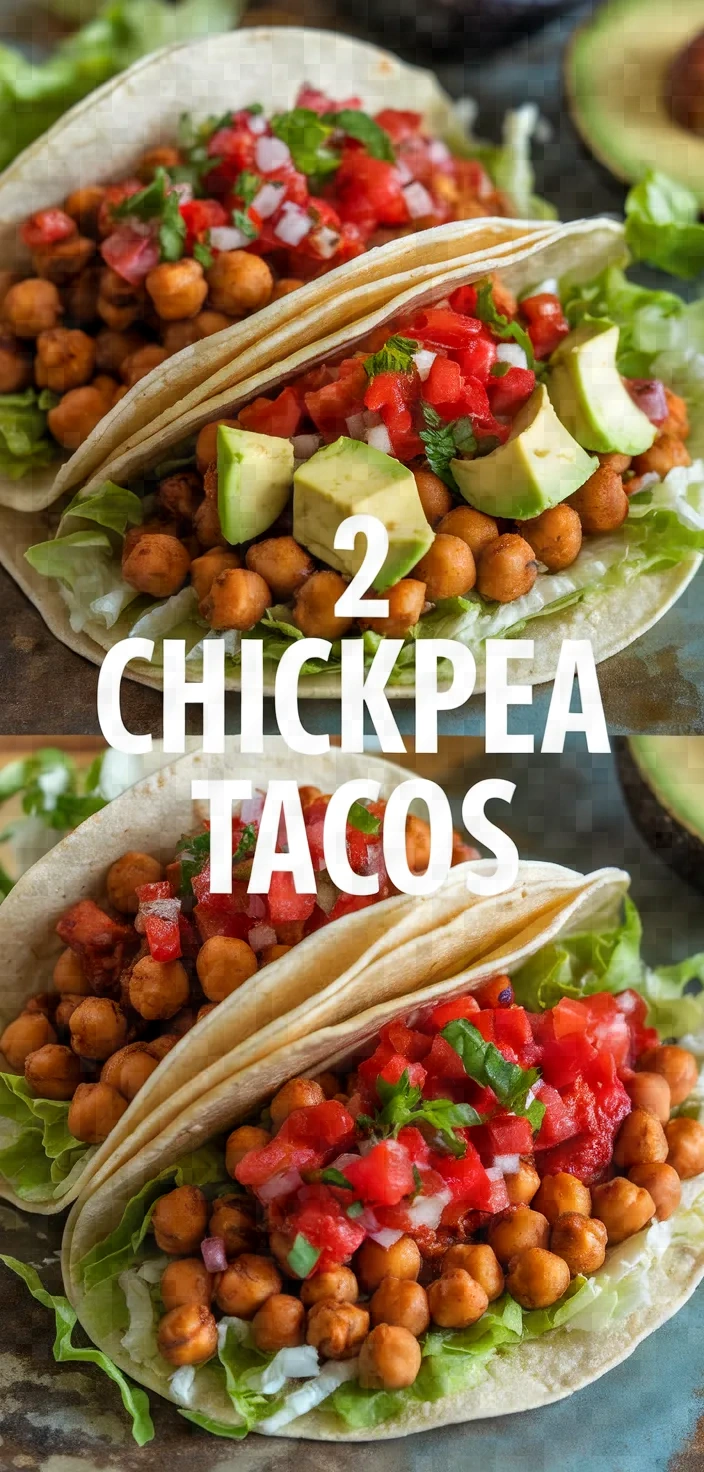 2. Chickpea Tacos