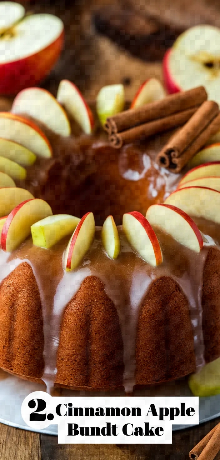 2. Cinnamon Apple Bundt Cake