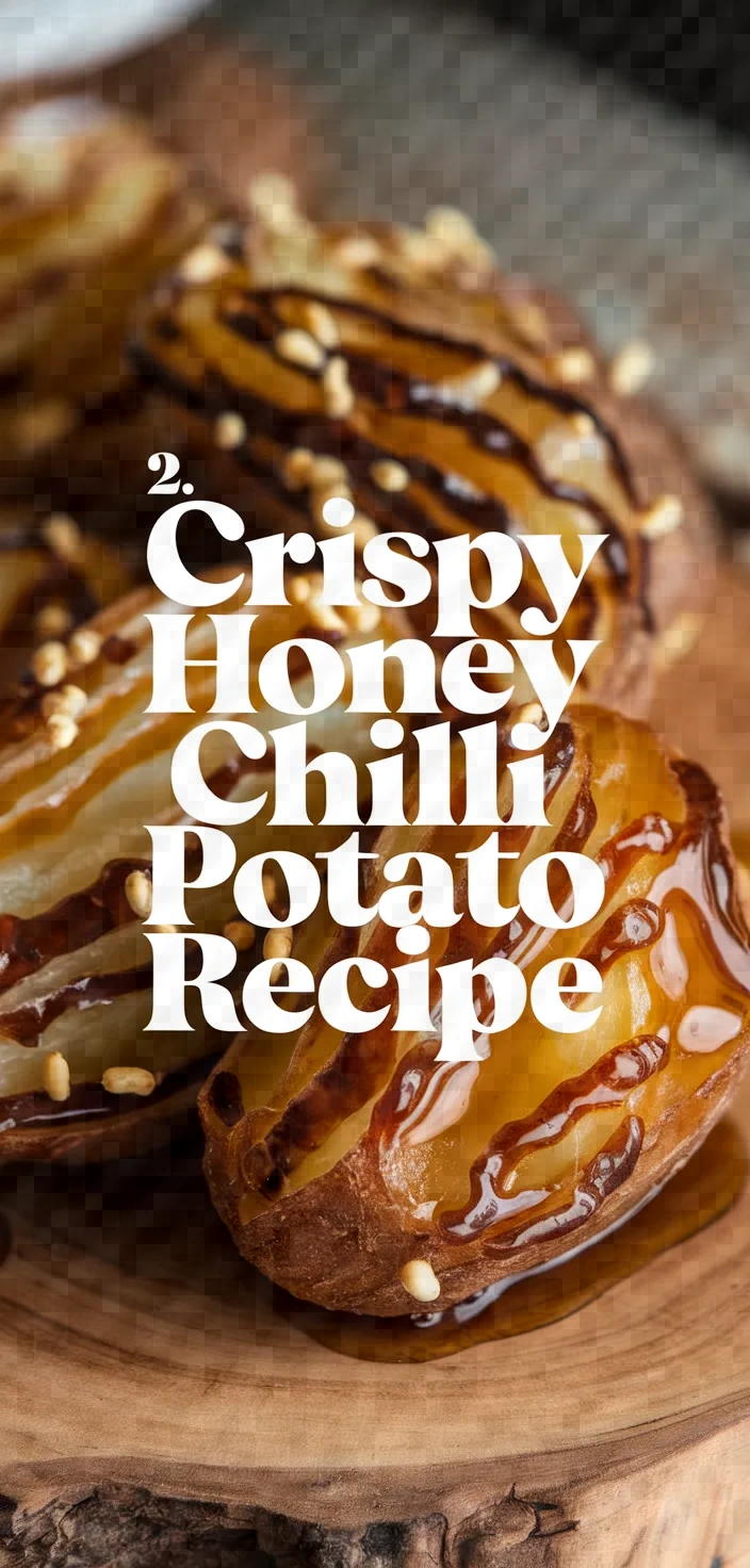 2. Crispy Honey Chilli Potato Recipe