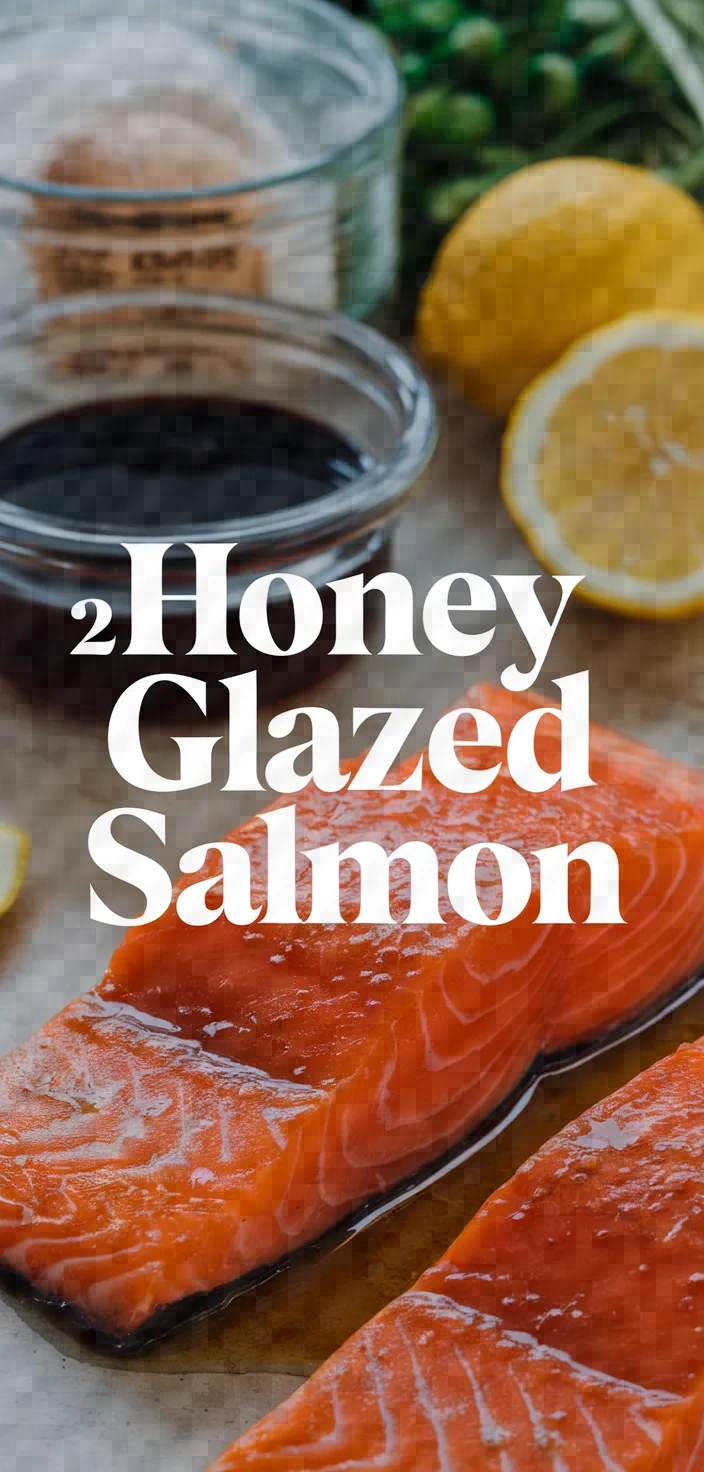 2. Honey Glazed Salmon