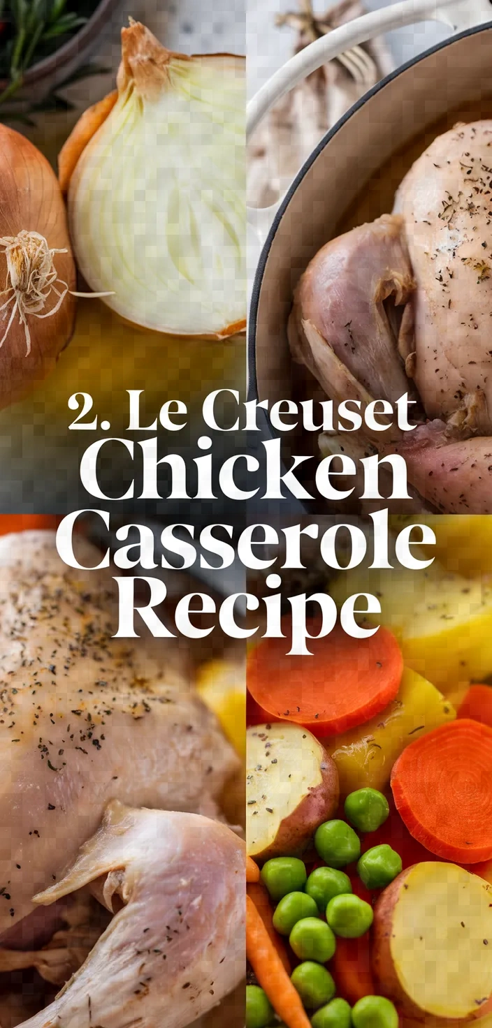 2. Le Creuset Chicken Casserole Recipe