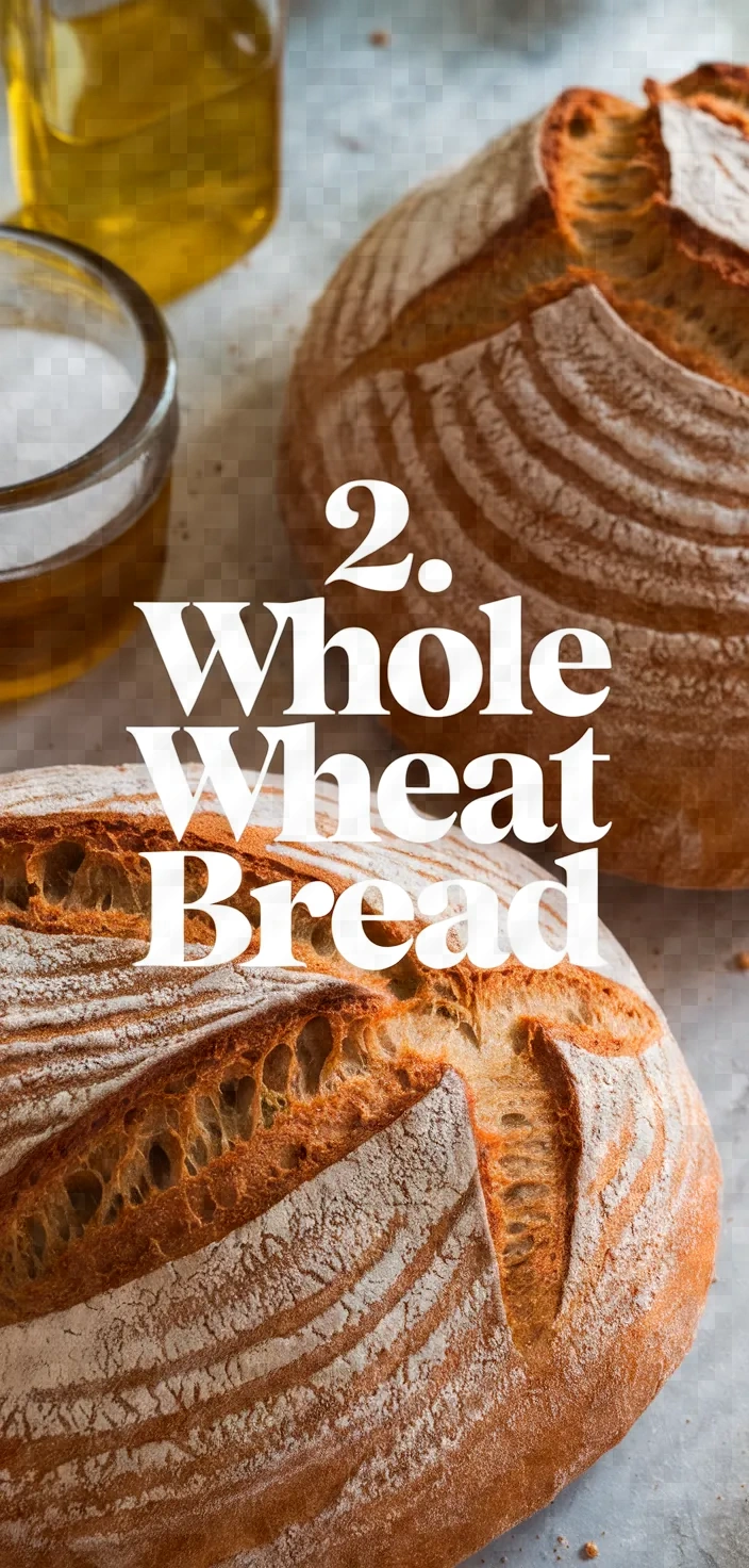 2. Whole Wheat Bread