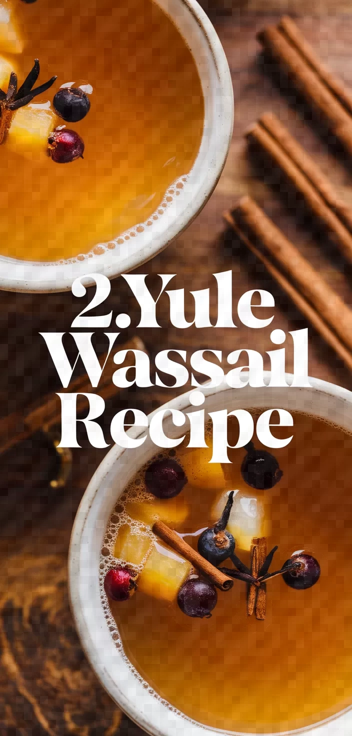 2. Yule Wassail Recipe