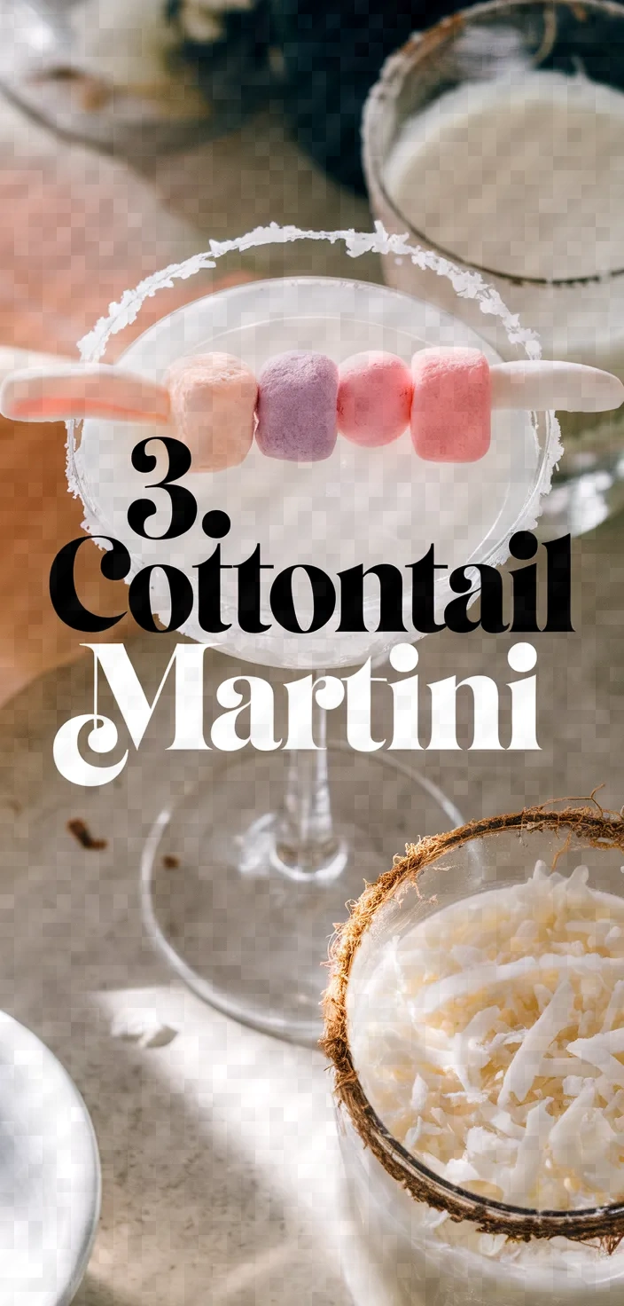 3. Cottontail Martini