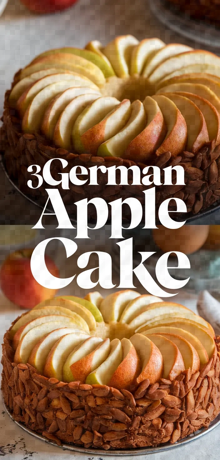 3. German Apple Cake