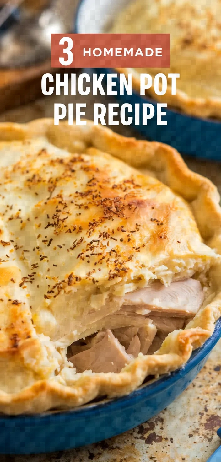 3. Homemade Chicken Pot Pie Recipe