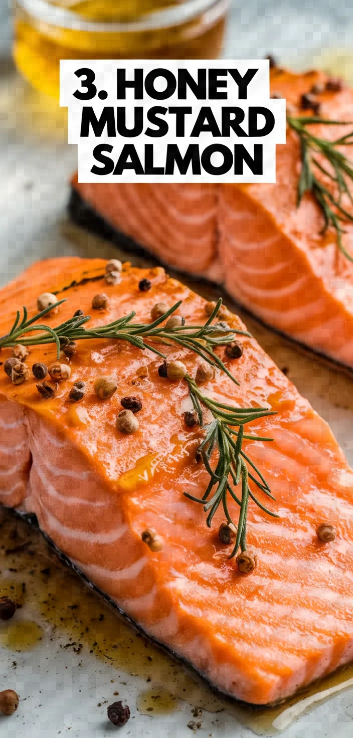 3. Honey Mustard Salmon