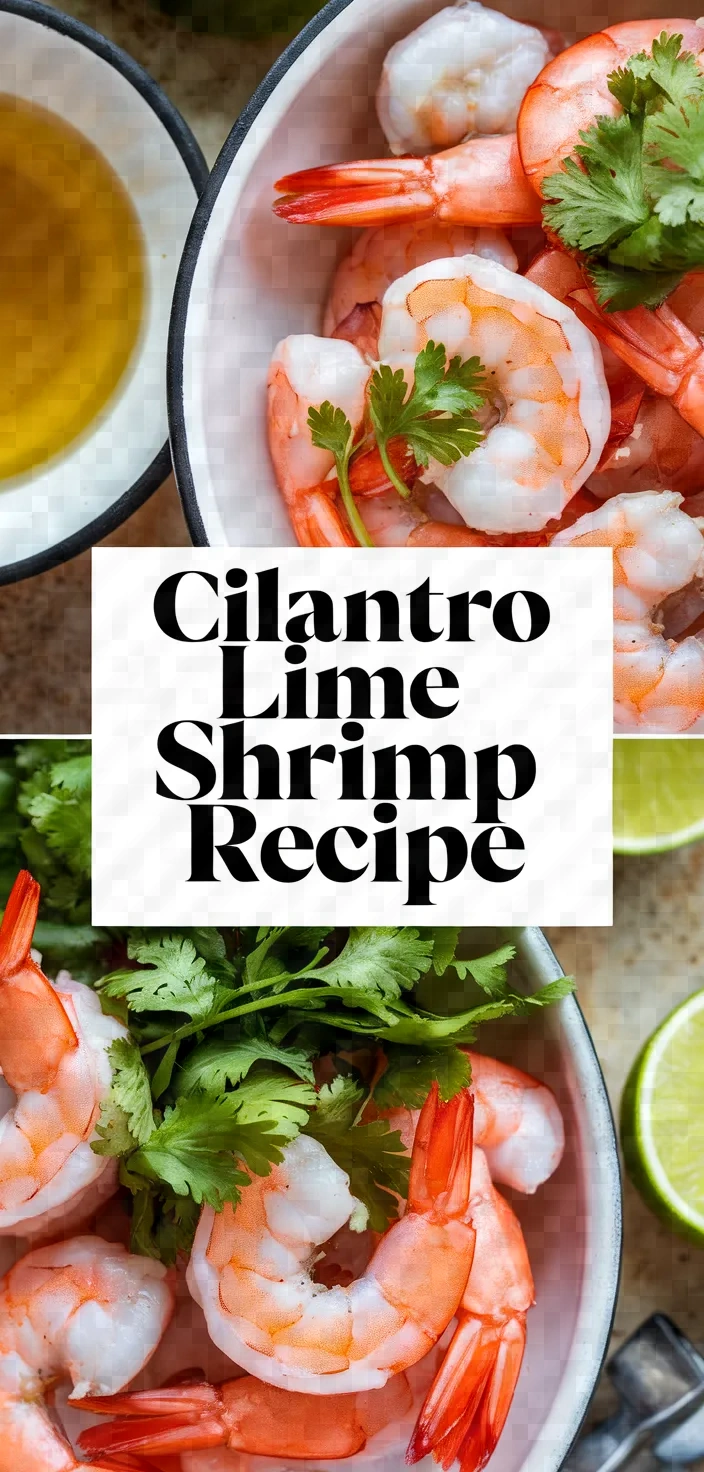 4. Cilantro Lime Shrimp Recipe