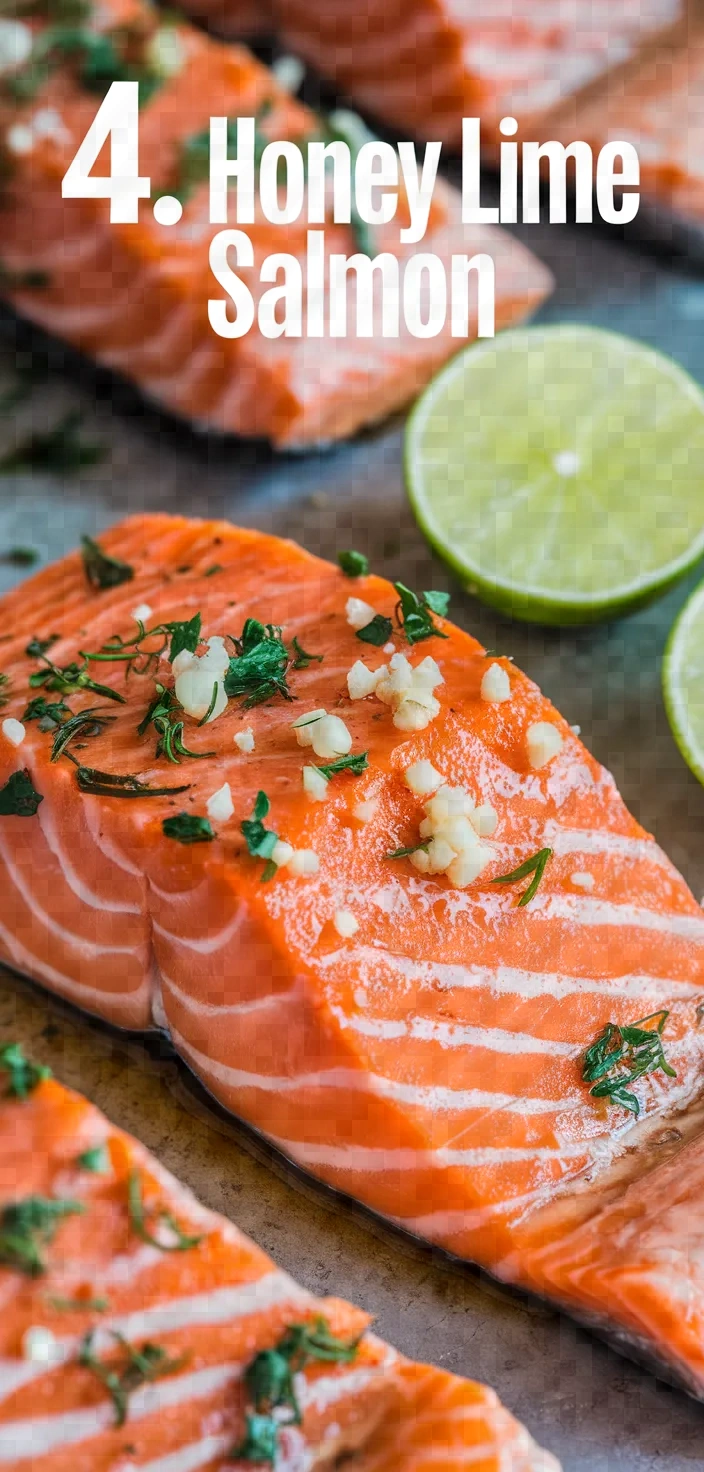 4. Honey Lime Salmon