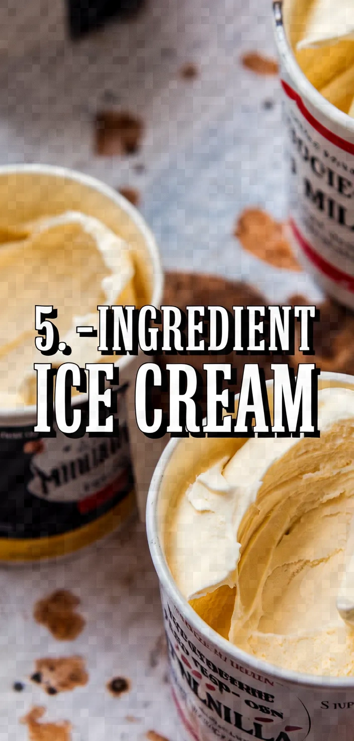 5. 3-Ingredient Ice Cream