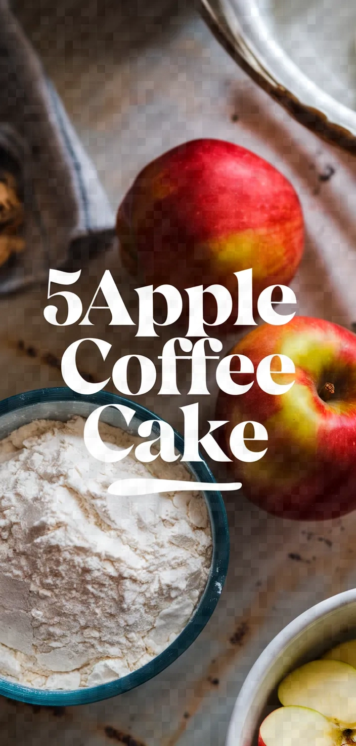 5. Apple Coffee Cake