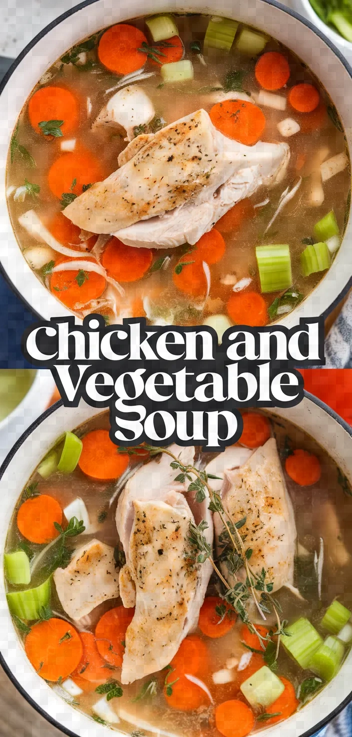 5. Chicken and Vegetable Soup