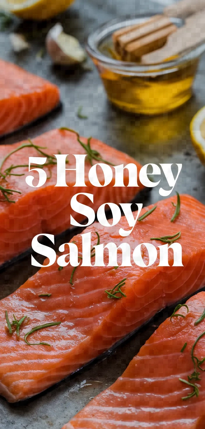 5. Honey Soy Salmon