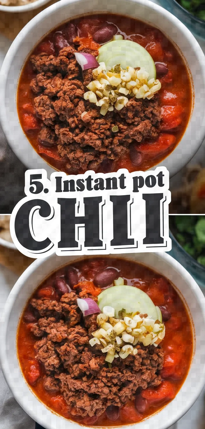 5. Instant Pot Chili