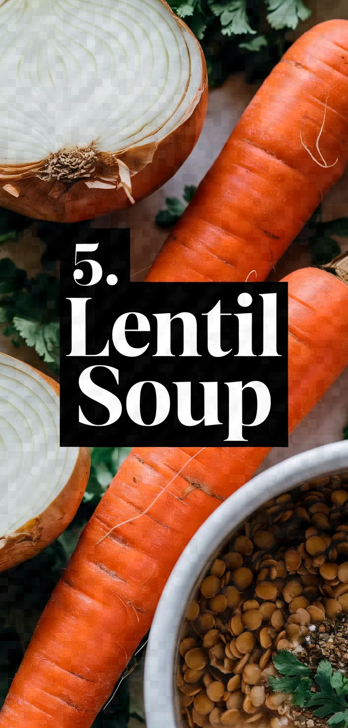 5. Lentil Soup