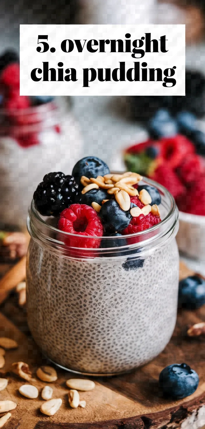 5. Overnight Chia Pudding