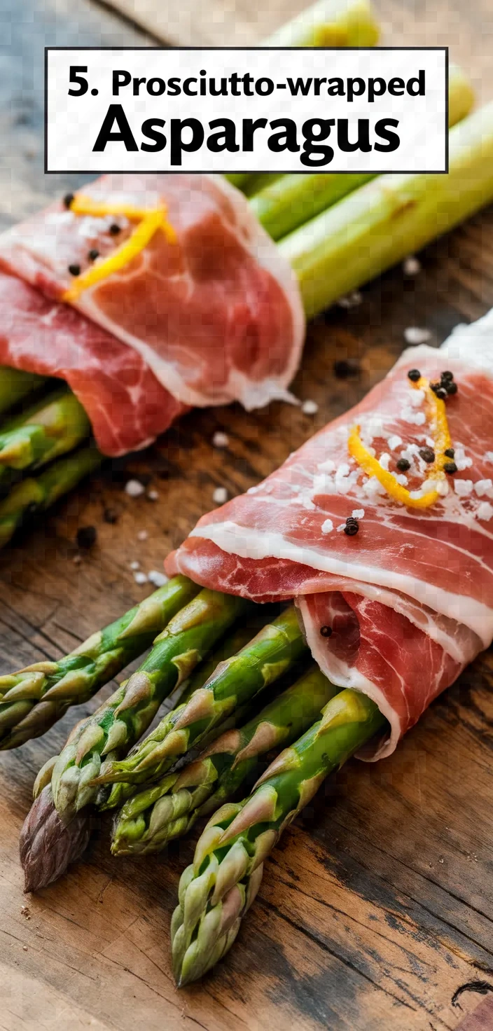 5. Prosciutto-Wrapped Asparagus