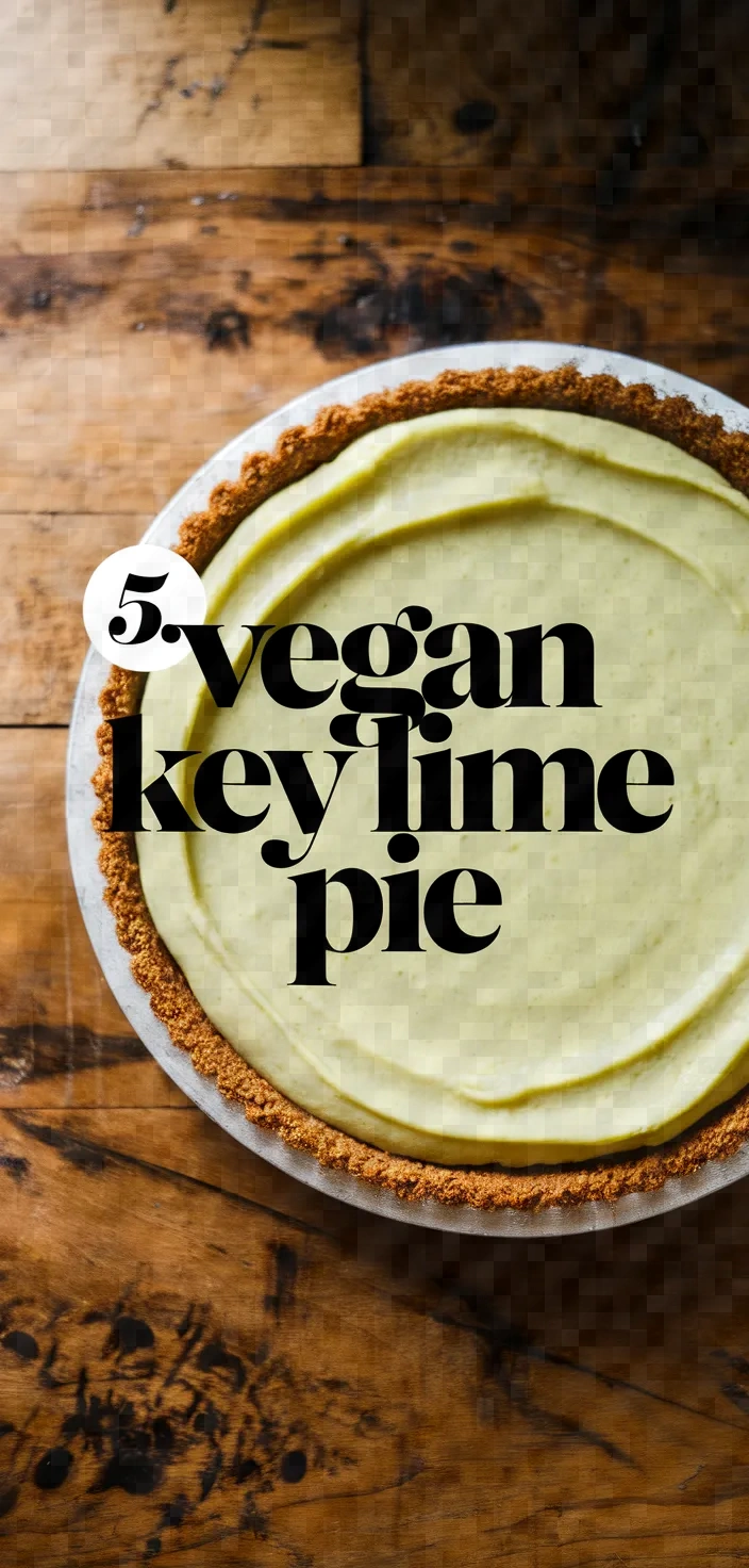 5. Vegan Key Lime Pie