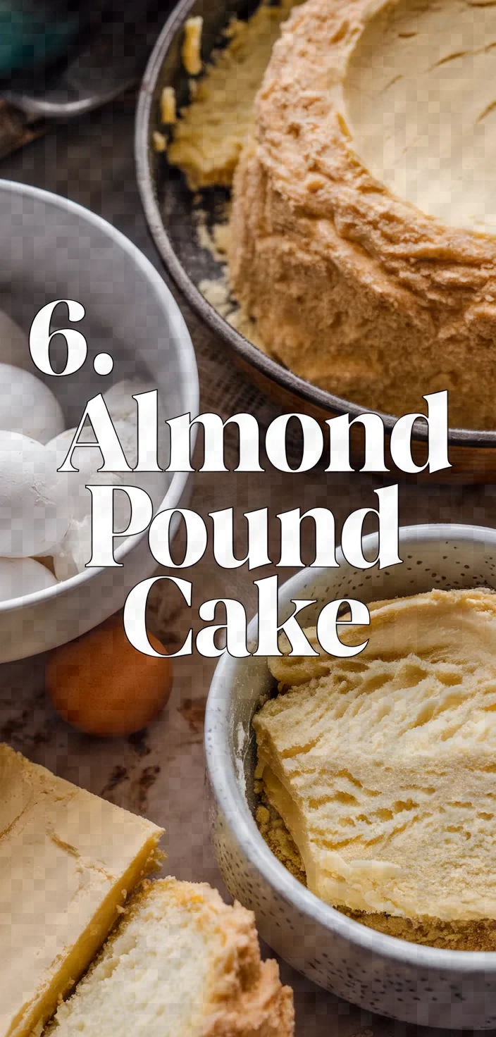 6. Almond Pound Cake