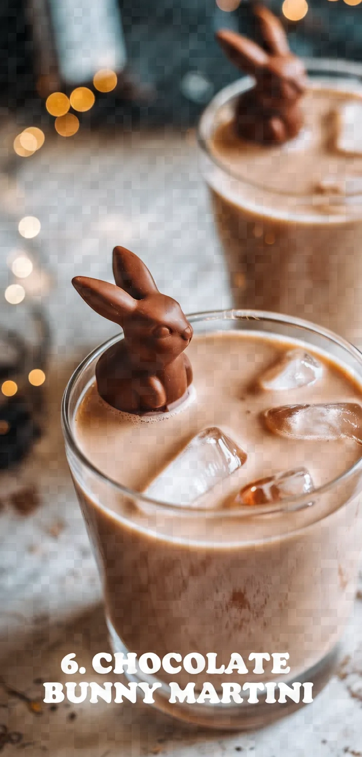 6. Chocolate Bunny Martini