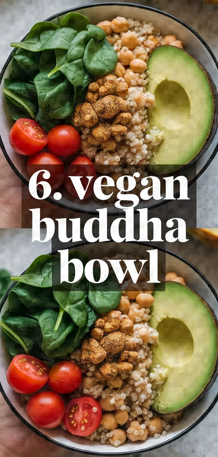 6. Vegan Buddha Bowl