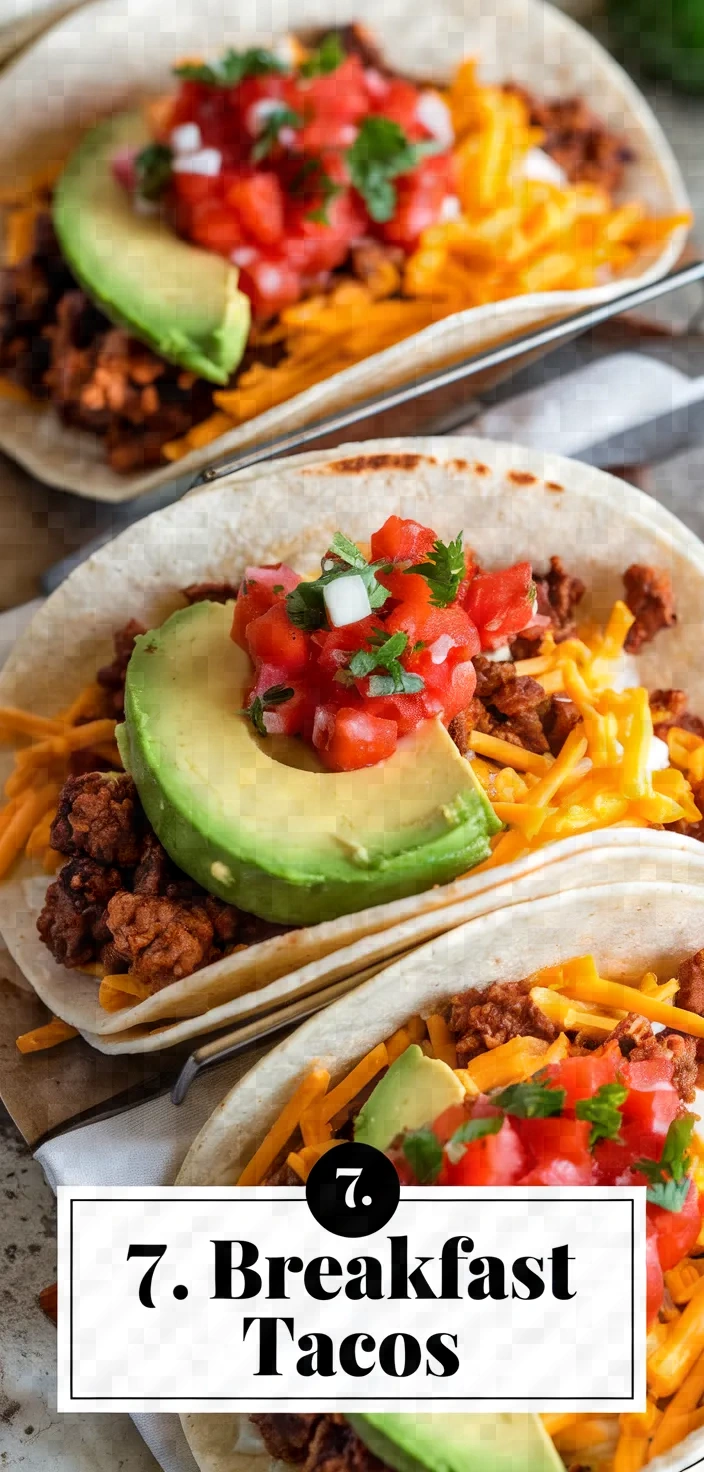 7. Breakfast Tacos