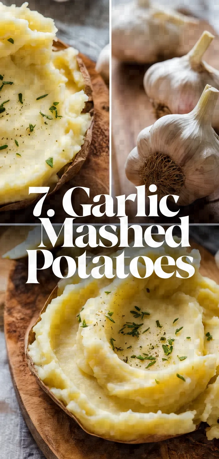 7. Garlic Mashed Potatoes