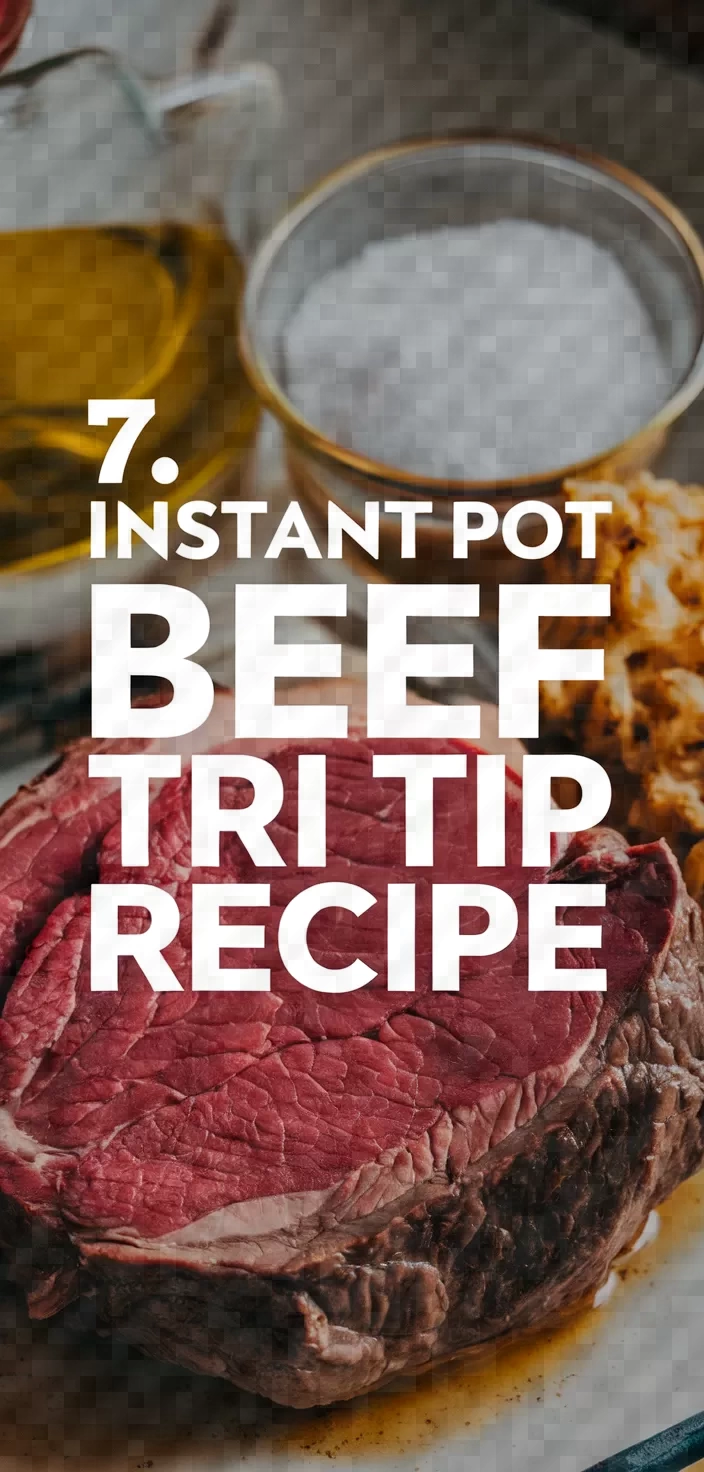 7. Instant Pot Beef Tri Tip Recipe