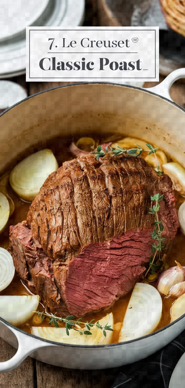 7. Le Creuset Classic Pot Roast Recipe