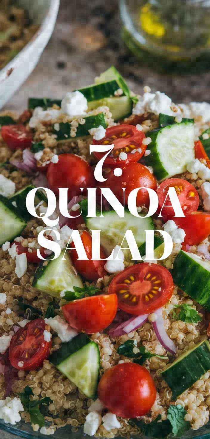 7. Quinoa Salad