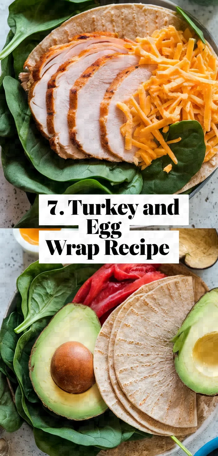 7. Turkey and Egg Wrap Recipe