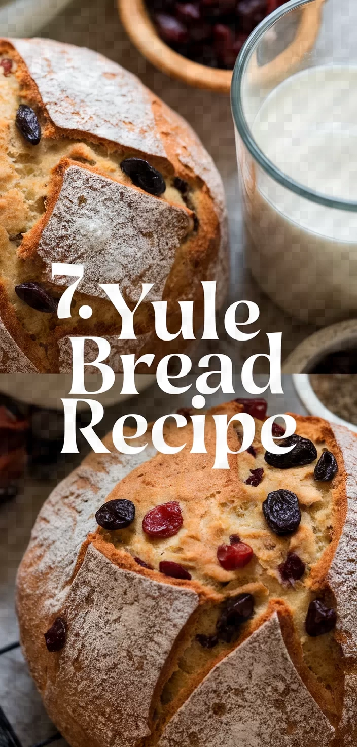 7. Yule Bread Recipe