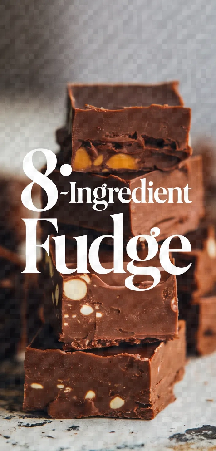 8. 3-Ingredient Fudge