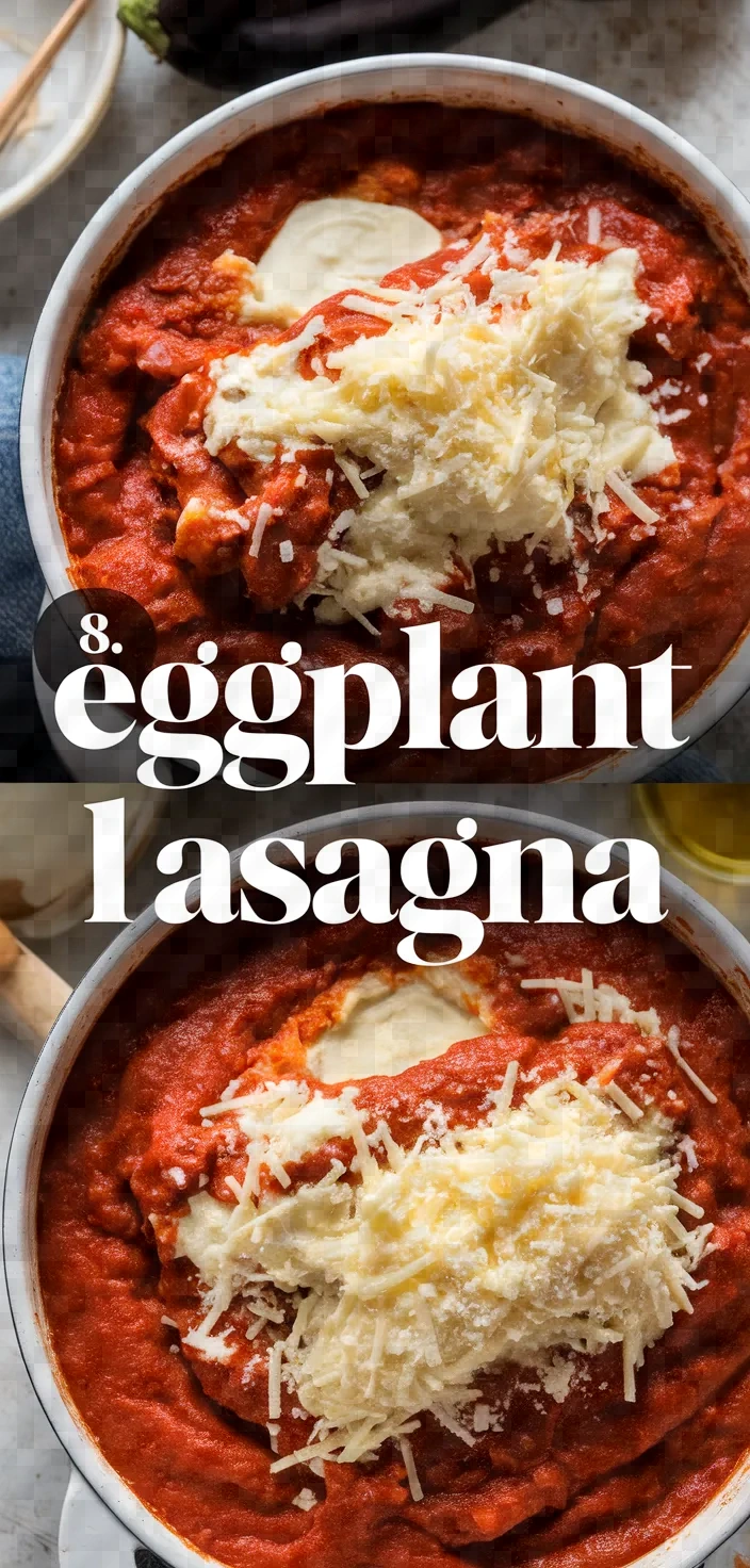 8. Eggplant Lasagna