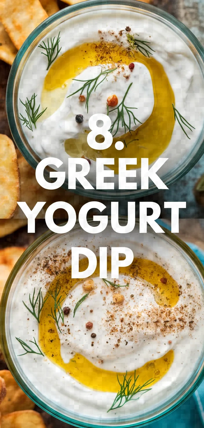 8. Greek Yogurt Dip